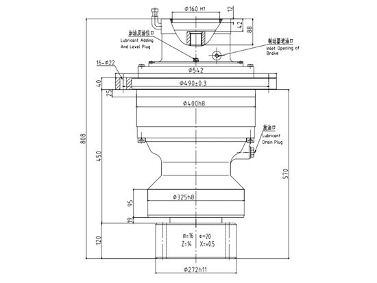 回轉減速機JHZ241